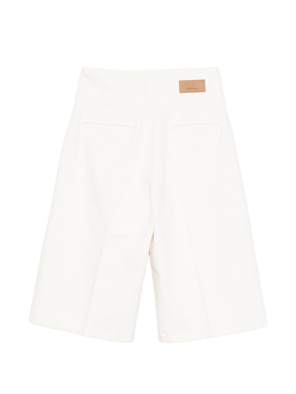 Ami Paris Cotton bermuda shorts-Short trousers-[Adult]-[Female]-2022 Online Blue Zone Planet