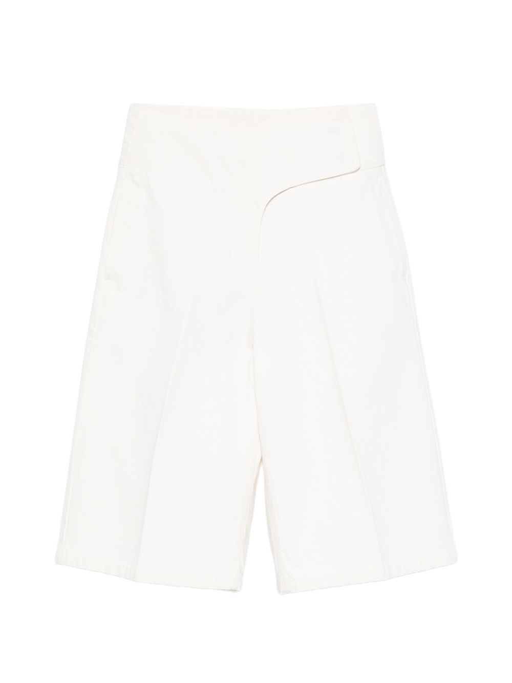 Ami Paris Cotton bermuda shorts-Short trousers-[Adult]-[Female]-2022 Online Blue Zone Planet