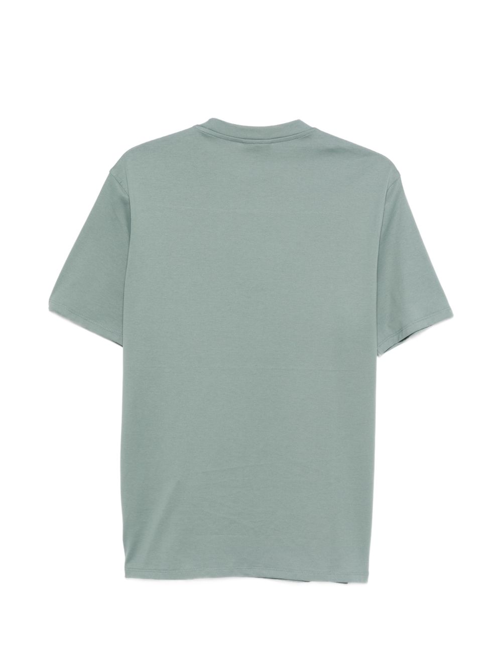 Emporio Armani Logo cotton t-shirt-Topwear-[Adult]-[Female]-2022 Online Blue Zone Planet