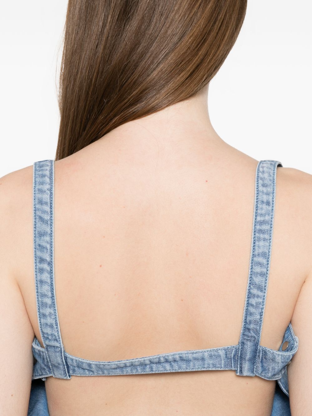 Diesel Denim tank top-Topwear-[Adult]-[Female]-2022 Online Blue Zone Planet