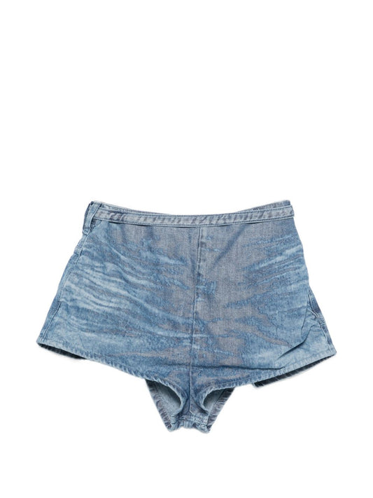 Diesel Denim cotton shorts-Short trousers-[Adult]-[Female]-2022 Online Blue Zone Planet