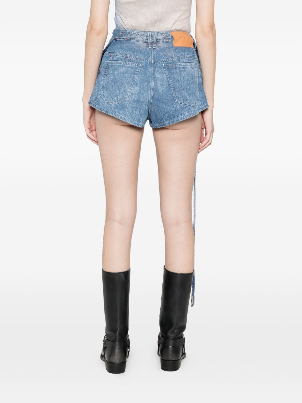 Diesel Denim cotton shorts-Short trousers-[Adult]-[Female]-2022 Online Blue Zone Planet