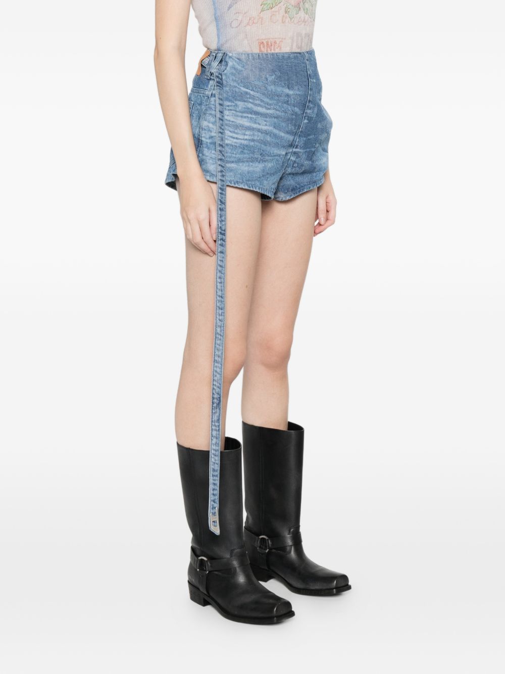 Diesel Denim cotton shorts-Short trousers-[Adult]-[Female]-2022 Online Blue Zone Planet