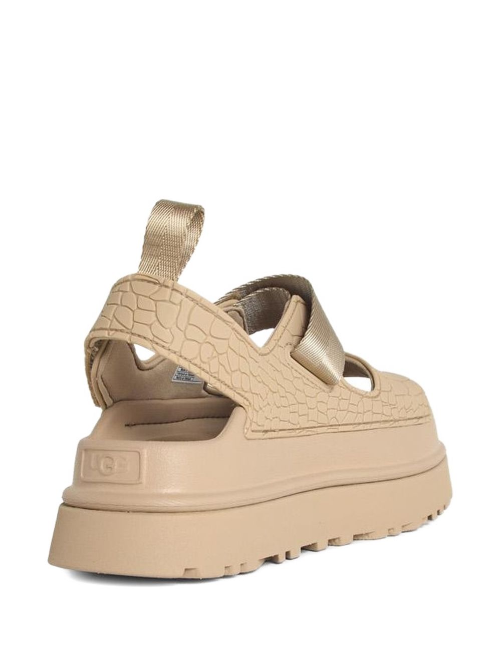 UGG Woman GoldenGlow Embossed Sandals-Sandals-[Adult]-[Female]-2022 Online Blue Zone Planet