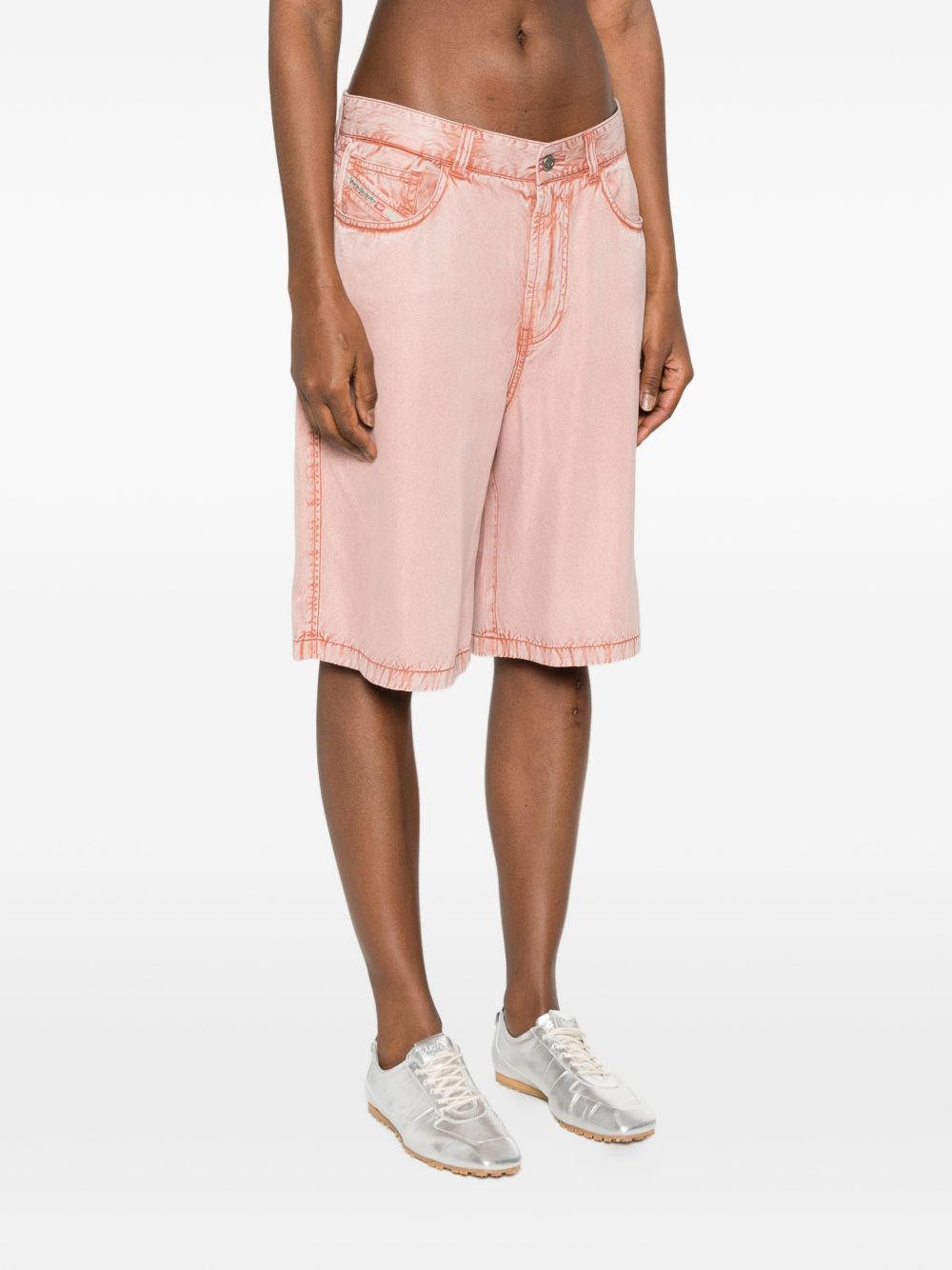 Diesel Bermuda shorts-Short trousers-[Adult]-[Female]-2022 Online Blue Zone Planet