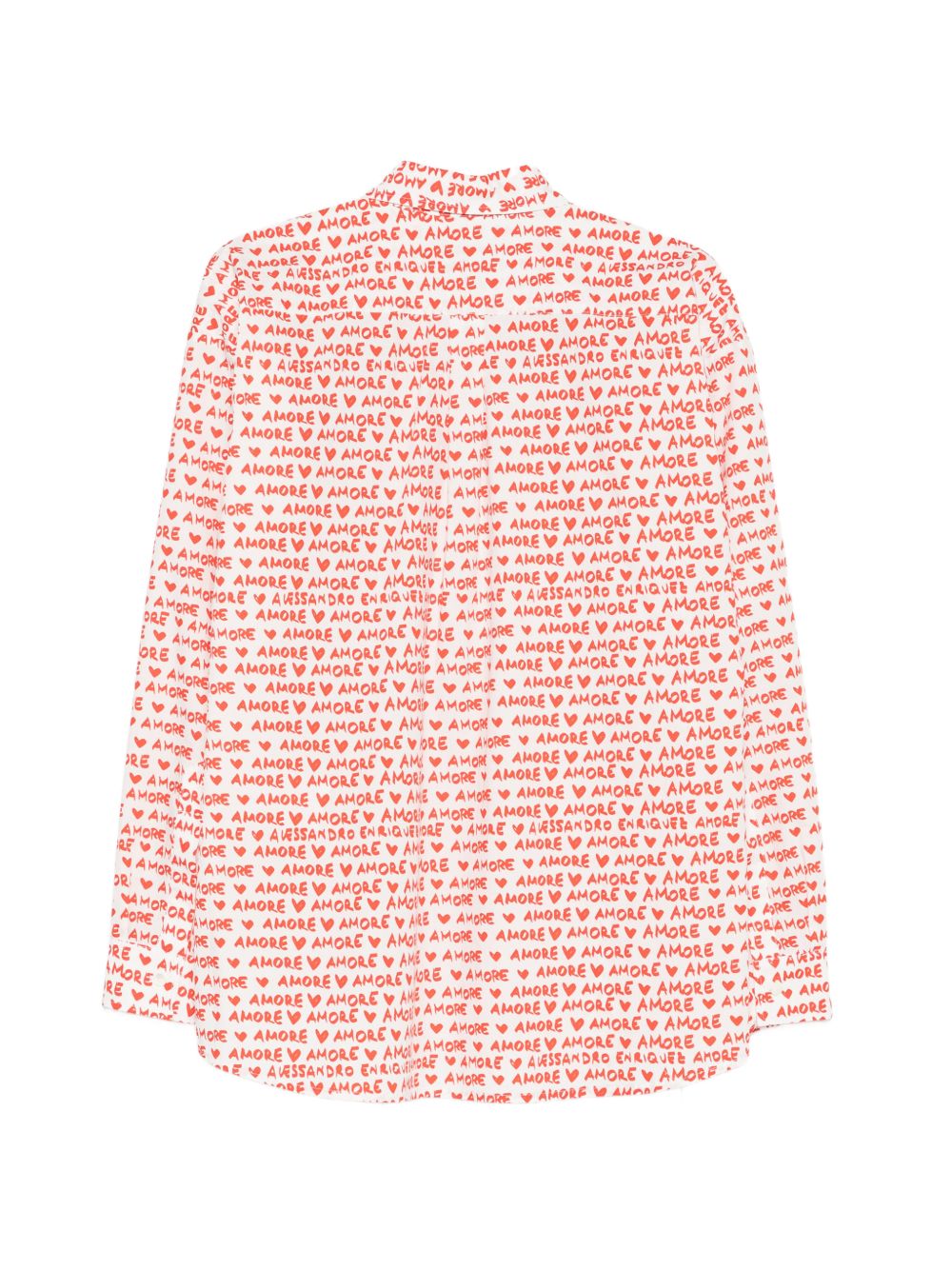 Alessandro Enriquez Printed cotton shirt-Shirts-[Adult]-[Female]-2022 Online Blue Zone Planet
