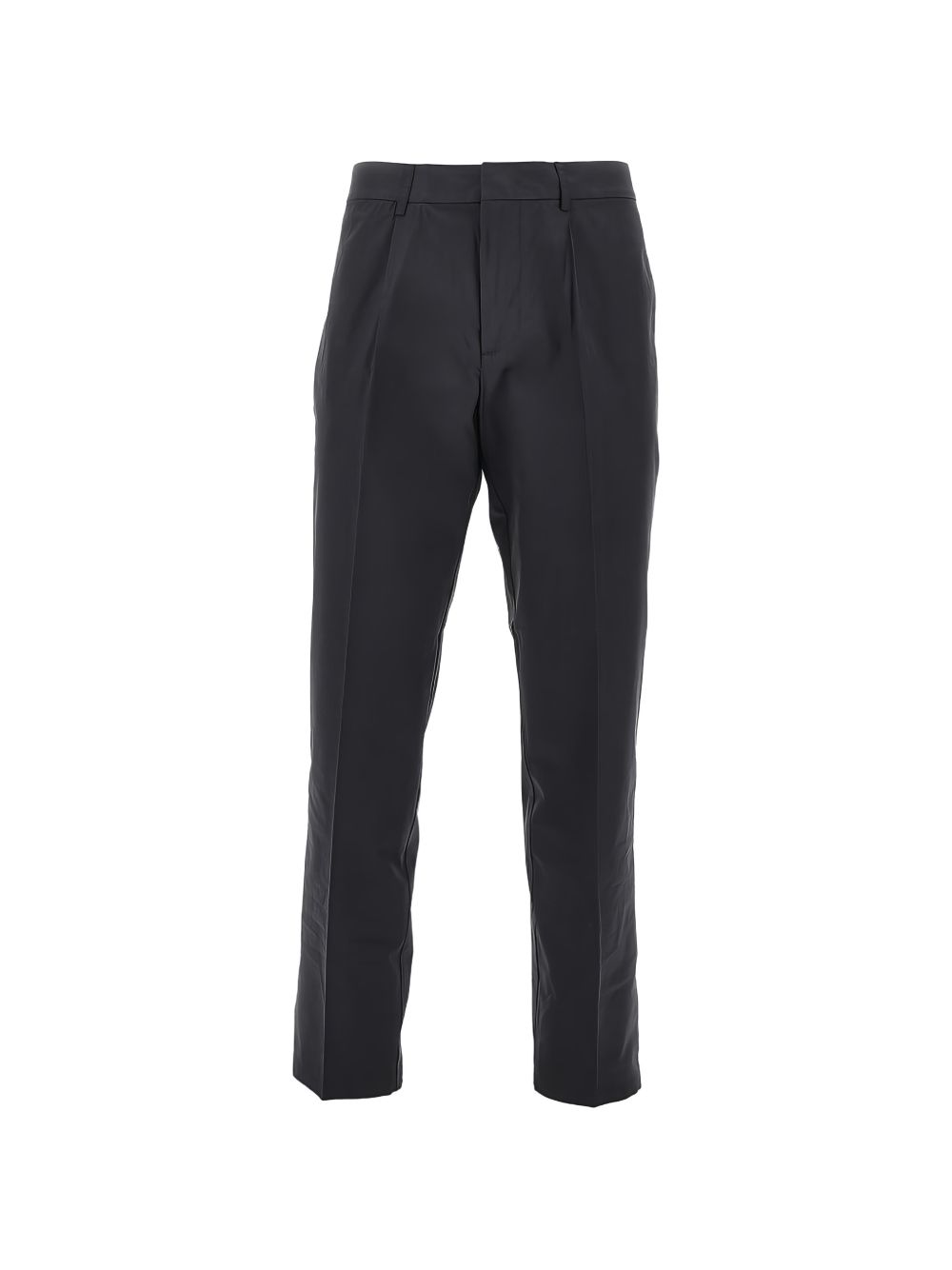 Emporio Armani Cotton chino trousers-Trousers-[Adult]-[Female]-52-NAVY-2022 Online Blue Zone Planet