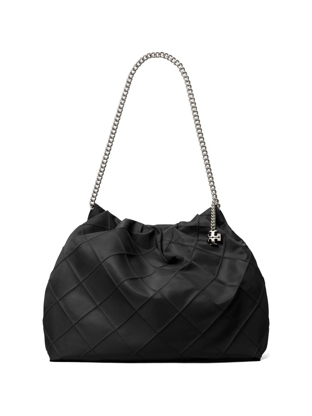 Tory Burch Fleming nylon hobo bag-Shoulder-[Adult]-[Female]-UNI-BLACK-2022 Online Blue Zone Planet