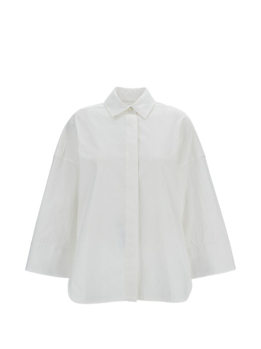 Alberto Biani Cotton shirt-Shirts-[Adult]-[Female]-2022 Online Blue Zone Planet
