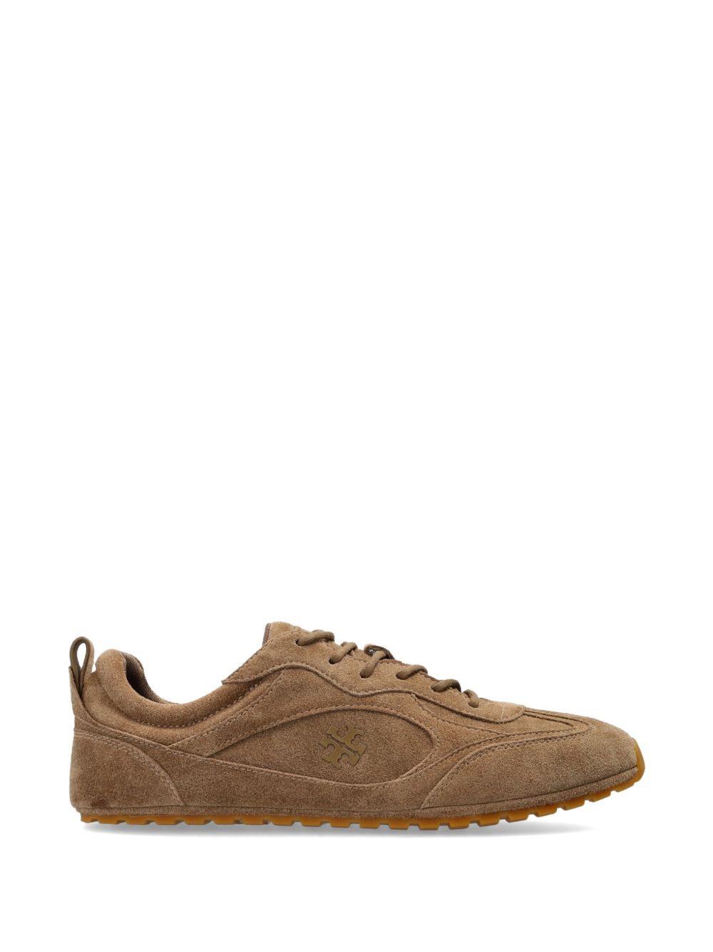 Tory Burch Good Luck Trainer Sneakers-Sneakers-[Adult]-[Female]-7-BROWN-2022 Online Blue Zone Planet