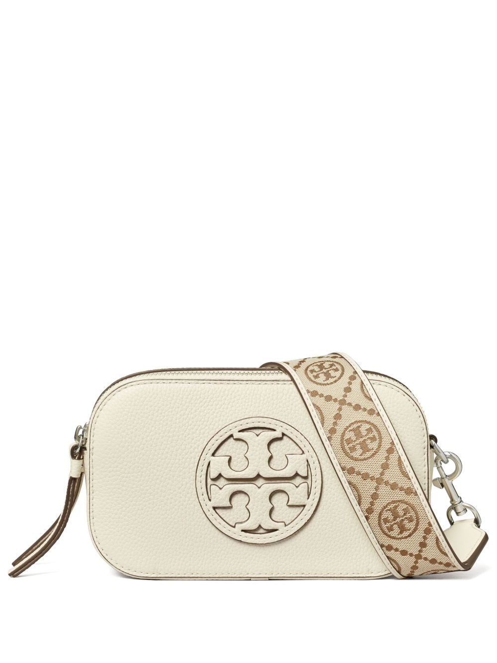 Tory Burch Miller mini leather crossbody bag-Shoulder-[Adult]-[Female]-UNI-Ivory-2022 Online Blue Zone Planet
