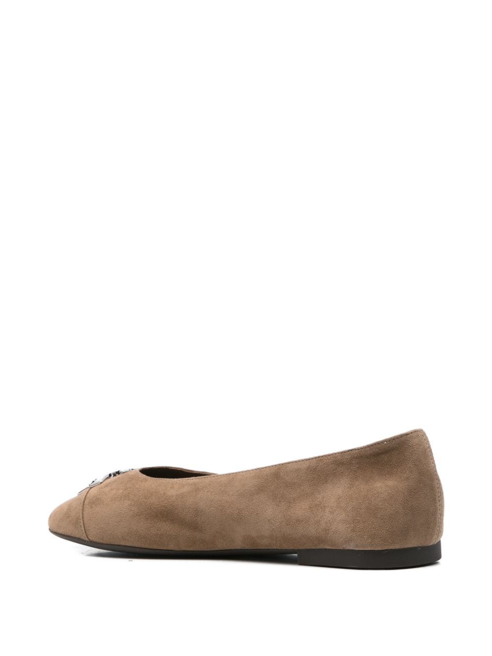 Tory Burch Charlie Leather Ballets-Flat Shoes-[Adult]-[Female]-2022 Online Blue Zone Planet