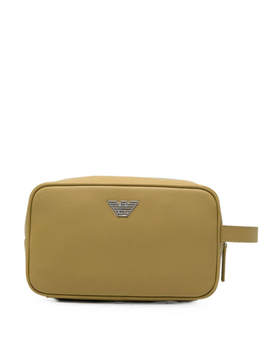 Emporio Armani Logo Crossbody Bag-Clutches-[Adult]-[Female]-UNI-GREEN-2022 Online Blue Zone Planet