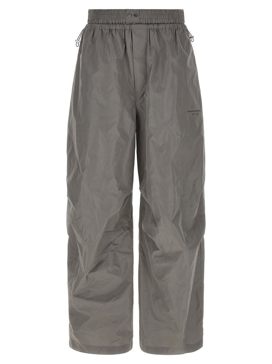 Alexander Wang Boxer Detail Joggers-Trousers-[Adult]-[Female]-XS-Gray-2022 Online Blue Zone Planet