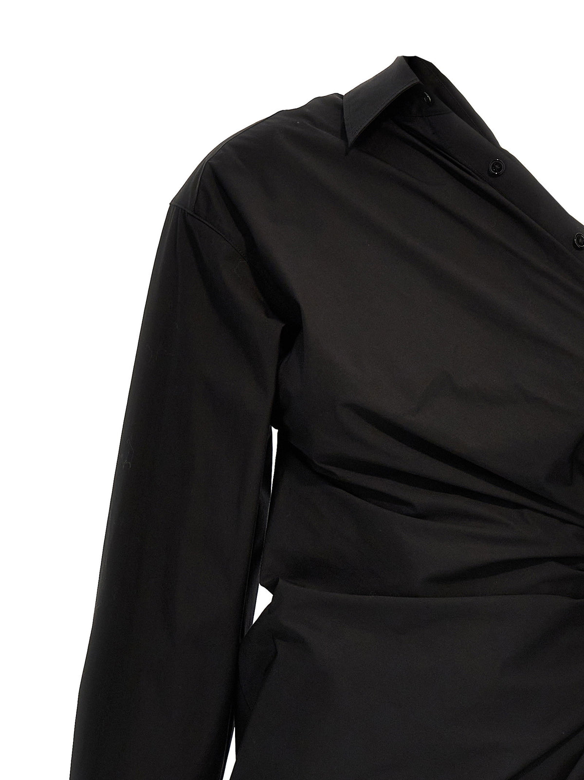 Alexander Wang Asymmetrical Shirt Dress-TOPS / DRESSES-[Adult]-[Female]-2022 Online Blue Zone Planet