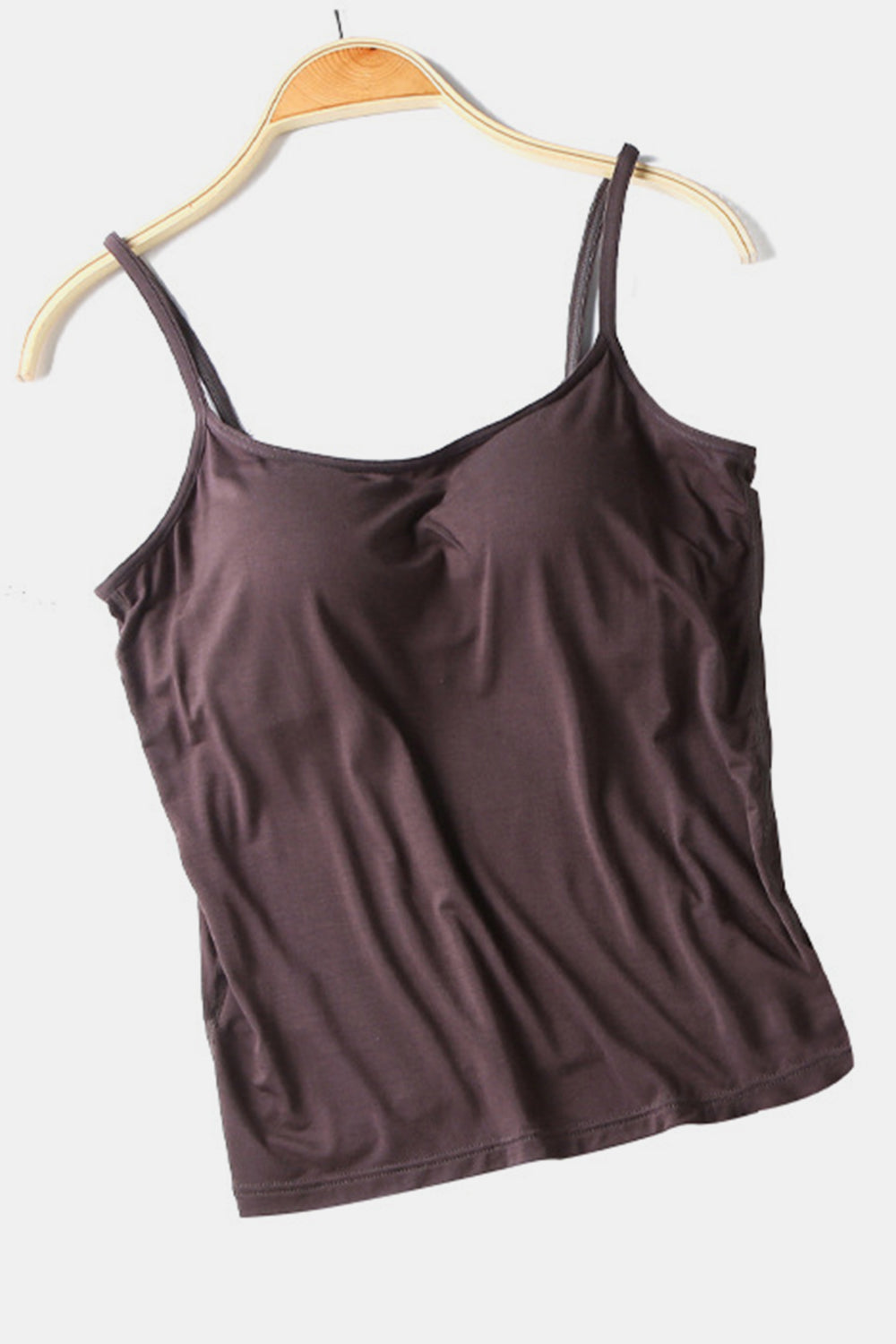 Blue Zone Planet | Scoop Neck Cami with Bra-TOPS / DRESSES-[Adult]-[Female]-2022 Online Blue Zone Planet