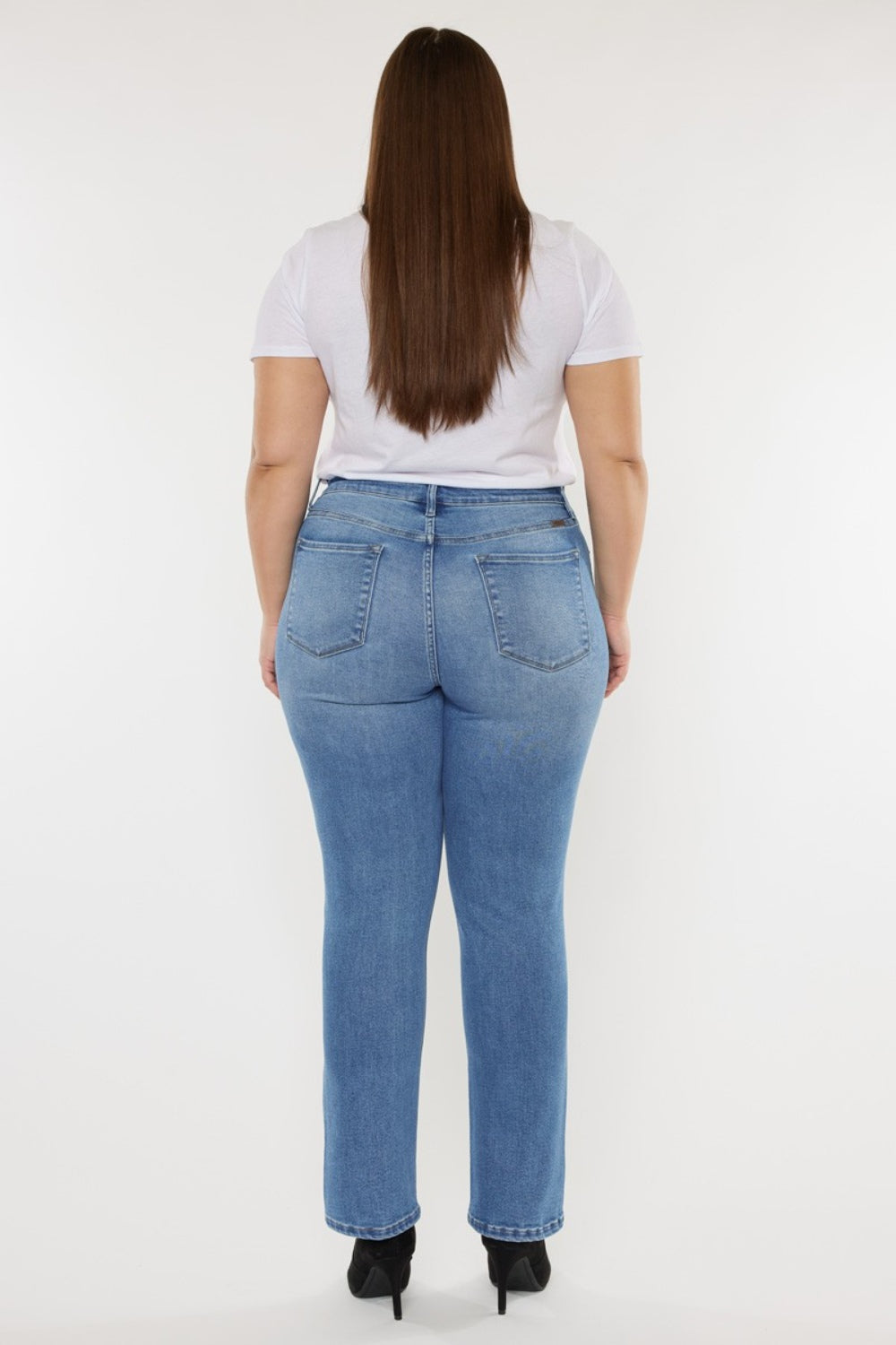 Blue Zone Planet | Kancan Full Size Cat's Whiskers High Waist Jeans-BOTTOMS SIZES SMALL MEDIUM LARGE-[Adult]-[Female]-2022 Online Blue Zone Planet