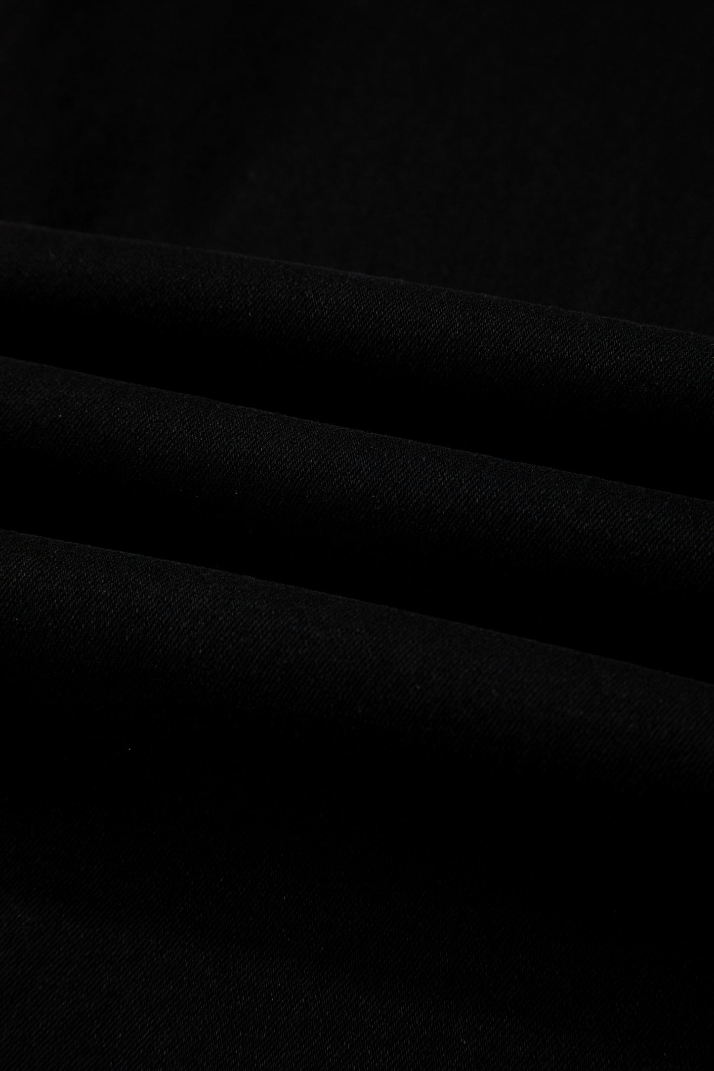 Black 2-Button High Waist Flared Bottom Jeans-Bottoms/Jeans-[Adult]-[Female]-2022 Online Blue Zone Planet