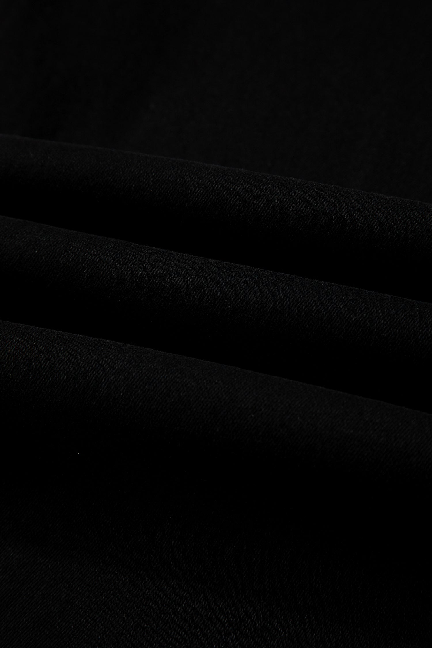 Black 2-Button High Waist Flared Bottom Jeans-Bottoms/Jeans-[Adult]-[Female]-2022 Online Blue Zone Planet