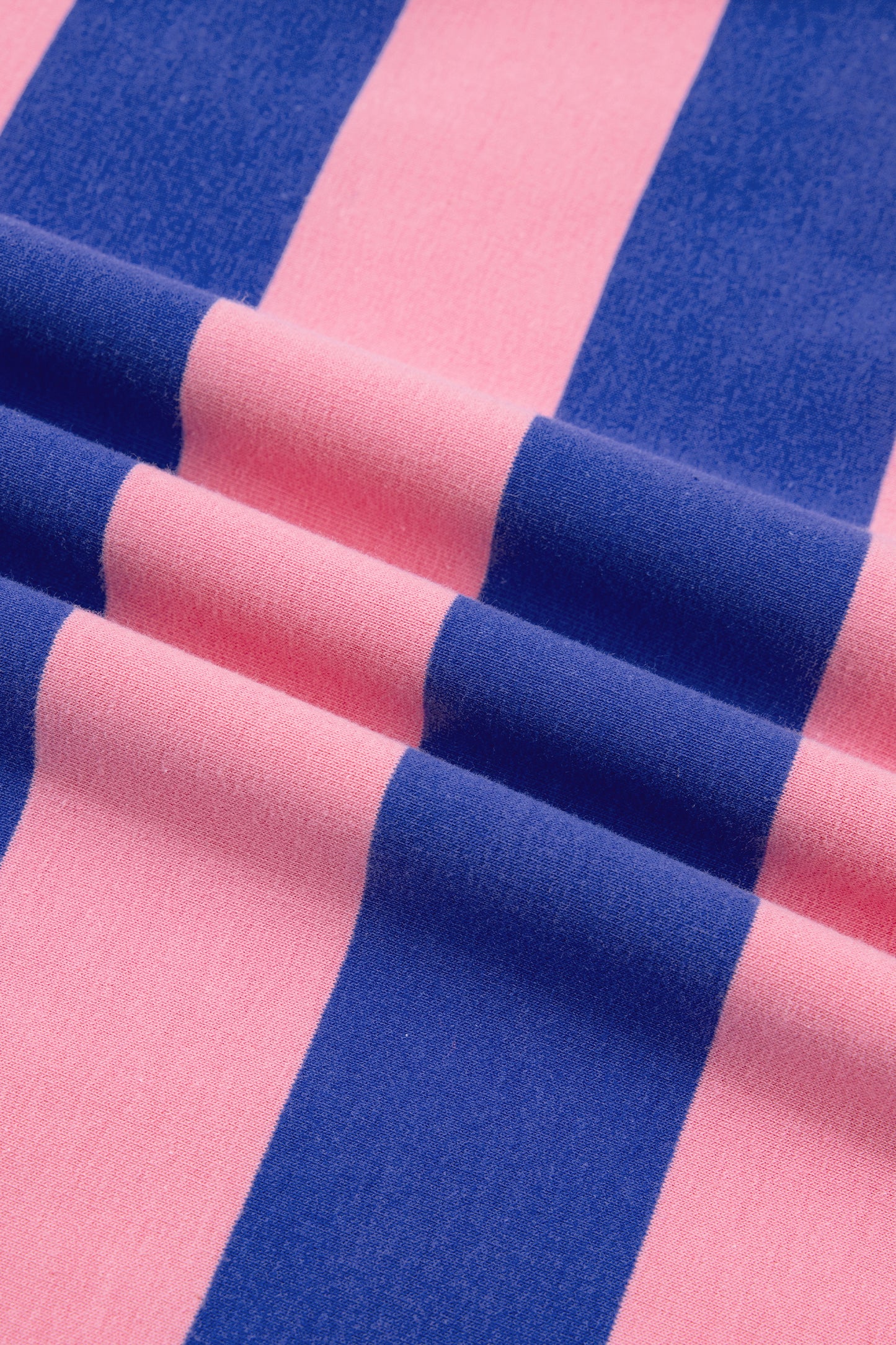 Rose Stripe Colorblock Mock Neck Relaxed Sweatshirt-Tops/Sweatshirts & Hoodies-[Adult]-[Female]-2022 Online Blue Zone Planet