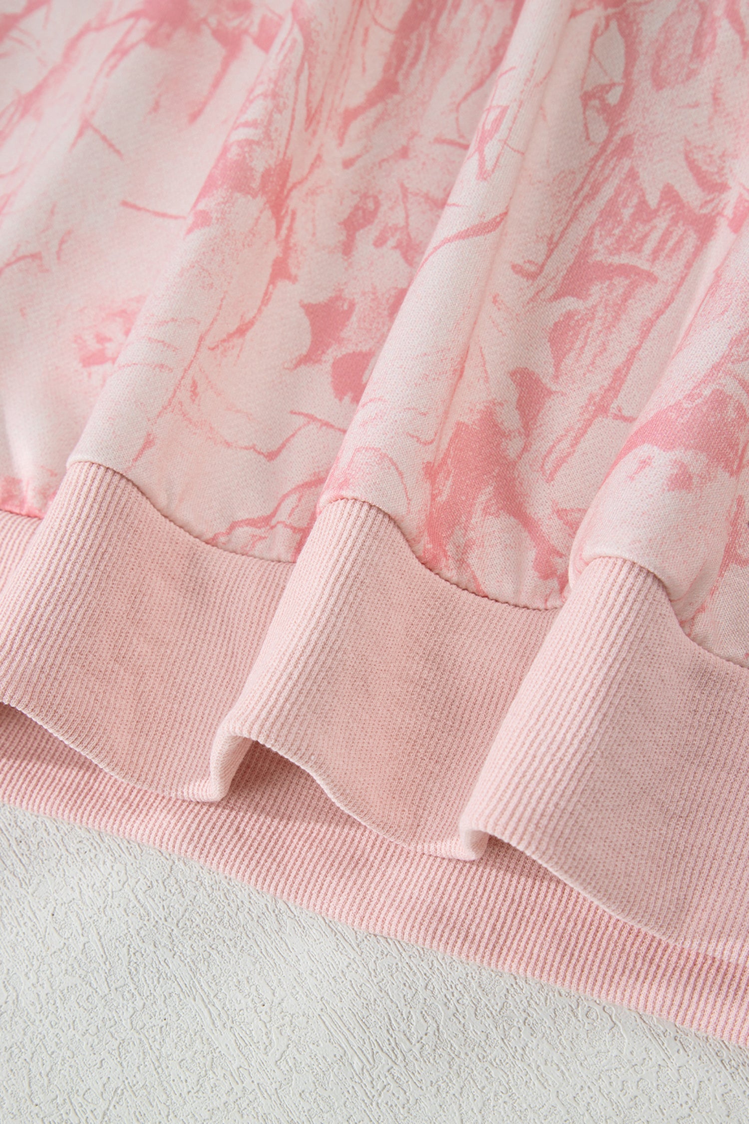 Pink Camo Mock Neck Baggy Sweatshirt-Tops/Sweatshirts & Hoodies-[Adult]-[Female]-2022 Online Blue Zone Planet