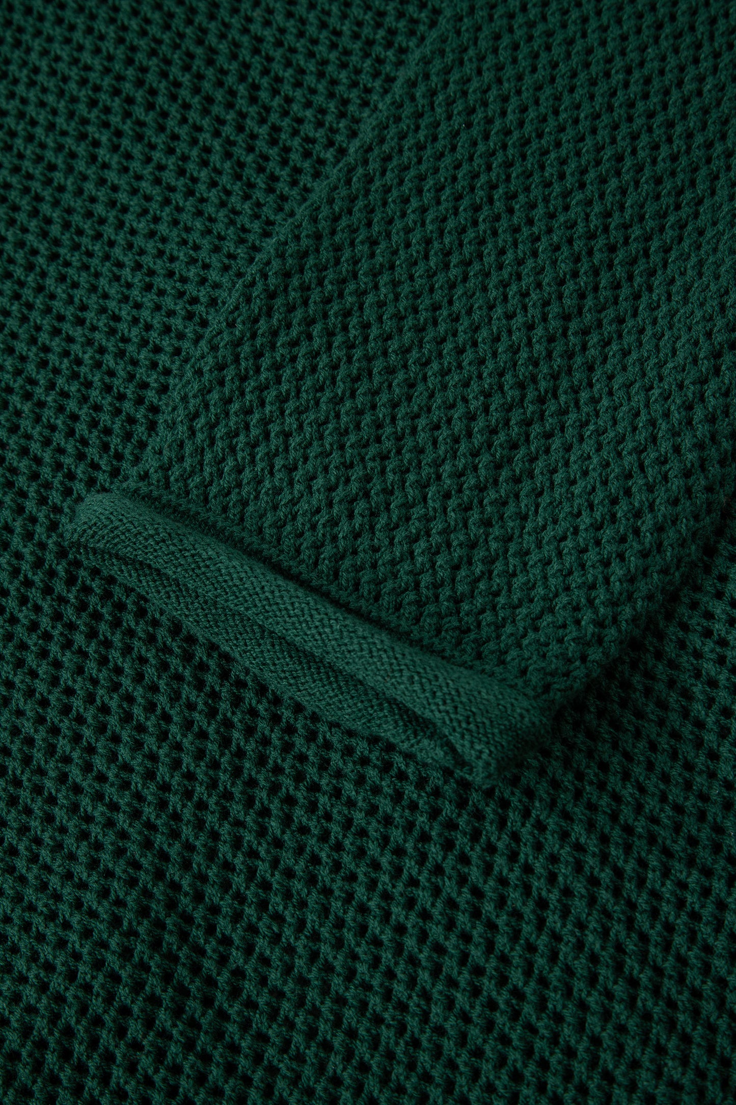 Blackish Green Plus Size Golden Accent Buttons Short Sweater Cardigan-Plus Size/Plus Size Sweaters & Cardigans-[Adult]-[Female]-2022 Online Blue Zone Planet