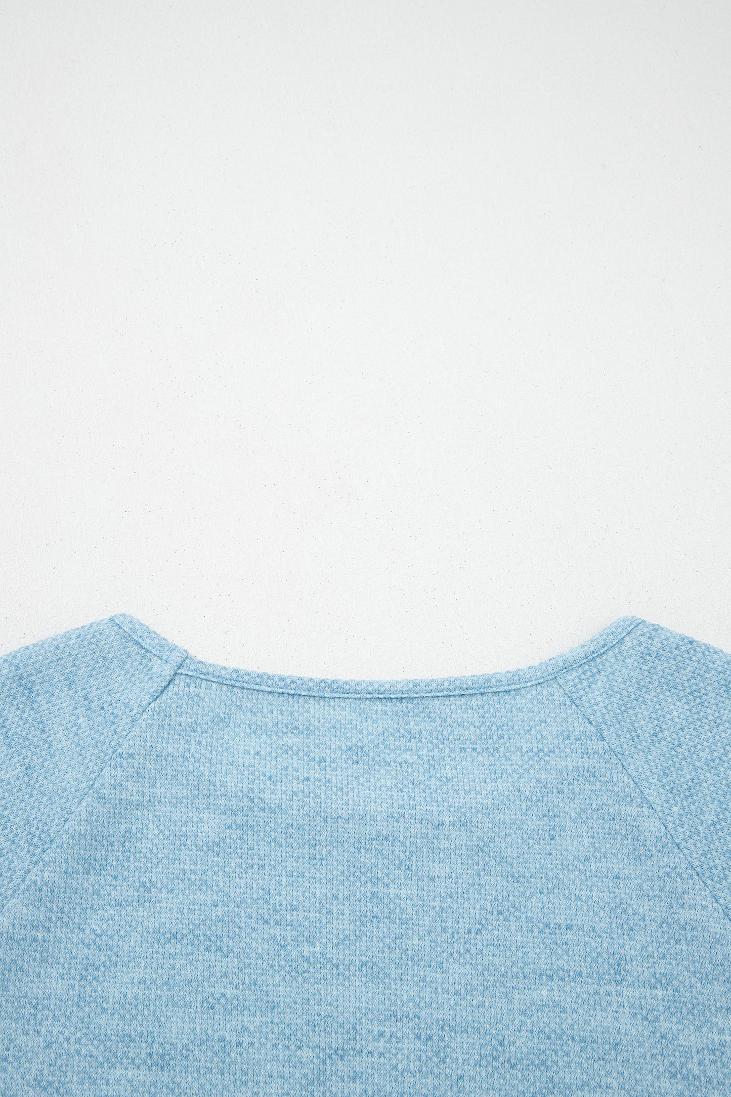 Myosotis Textured Raglan Sleeve Knit Loose Top-Tops/Long Sleeve Tops-[Adult]-[Female]-2022 Online Blue Zone Planet