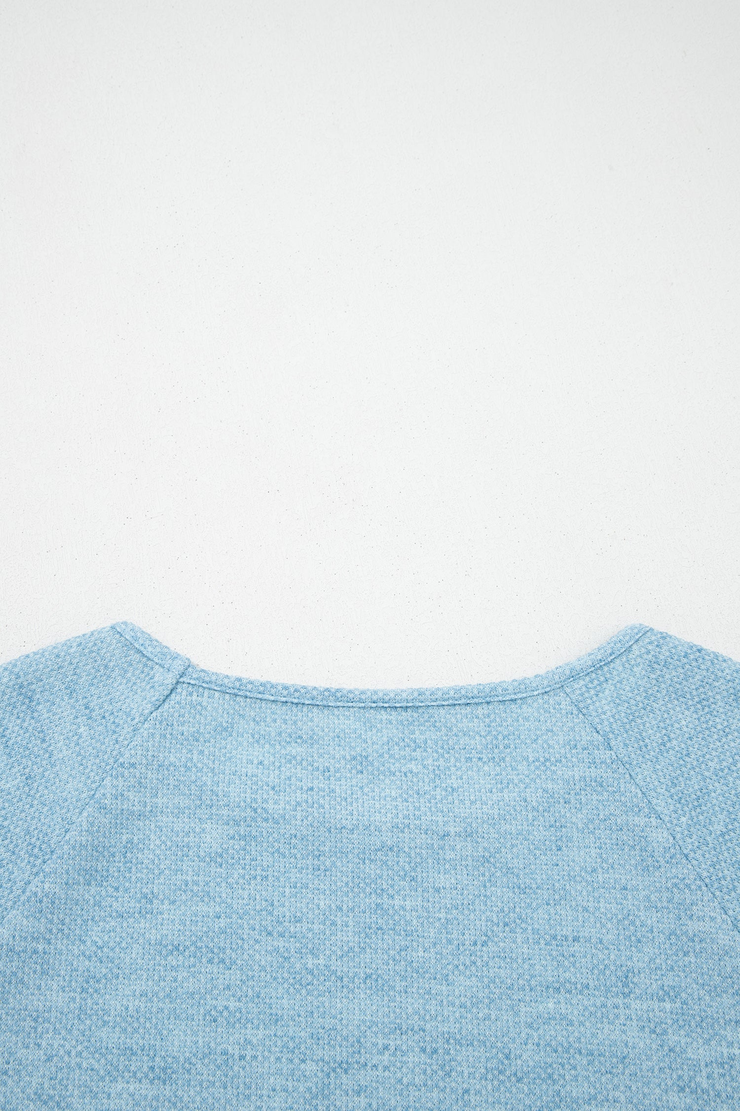 Myosotis Textured Raglan Sleeve Knit Loose Top-Tops/Long Sleeve Tops-[Adult]-[Female]-2022 Online Blue Zone Planet