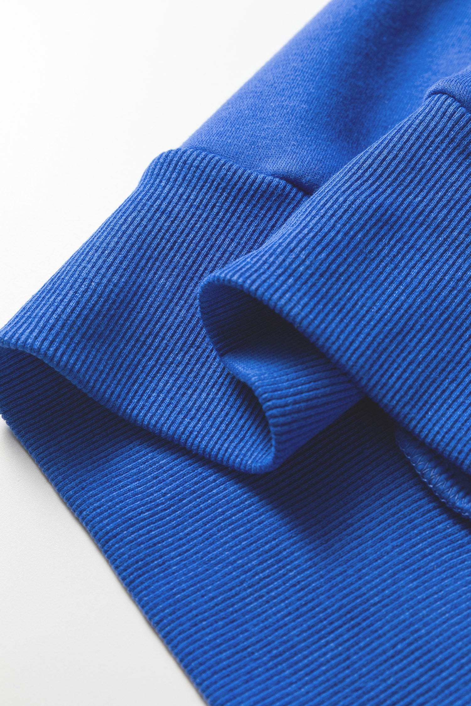 Sky Blue Button up Collared Exposed Seam Chic Sweatshirt-Tops/Sweatshirts & Hoodies-[Adult]-[Female]-2022 Online Blue Zone Planet