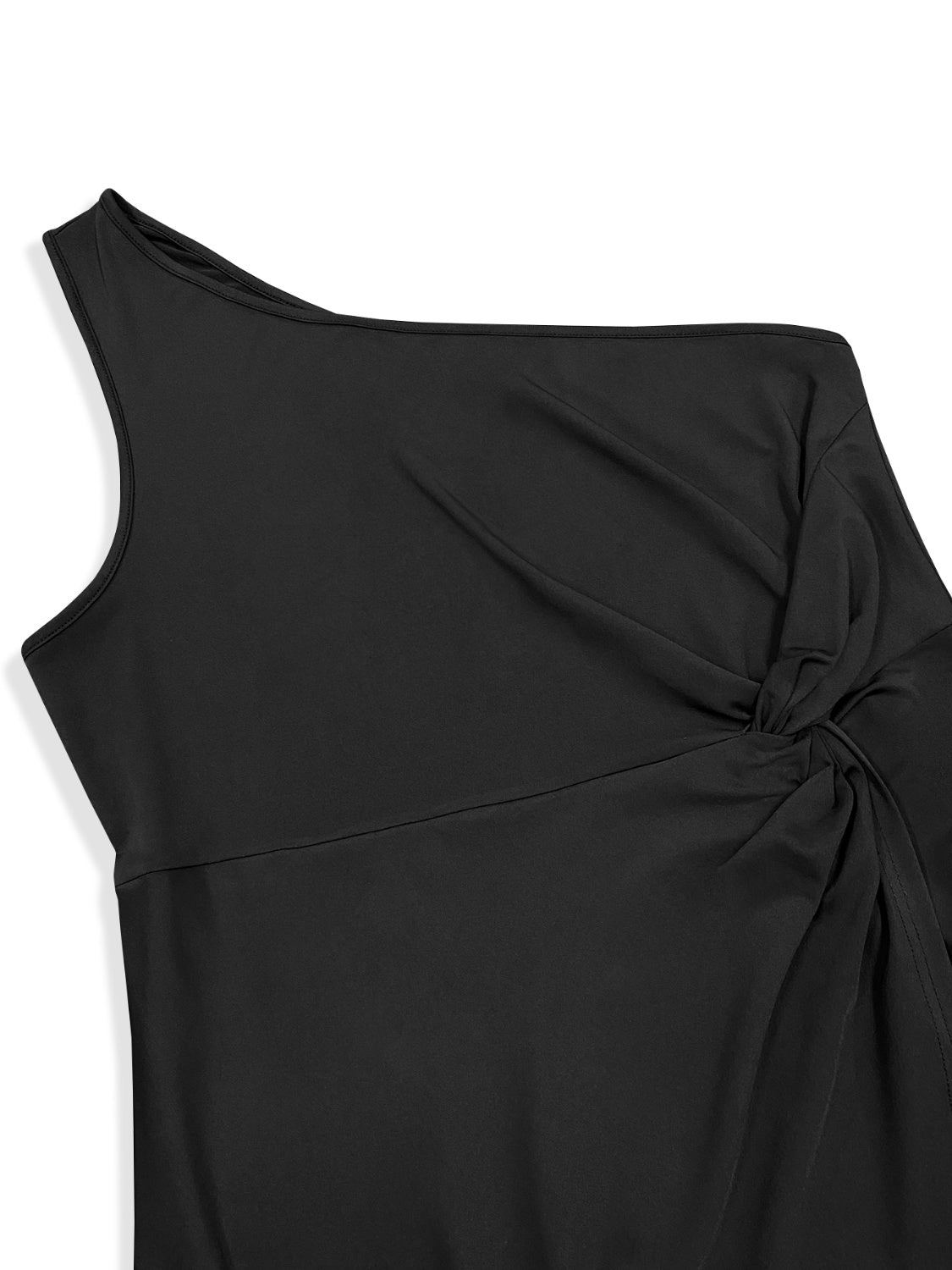 Blue Zone Planet | Plus Size Twisted One Shoulder Sleeveless Midi Blue Zone Planet | Plus Size Twisted One Shoulder Sleeveless Midi