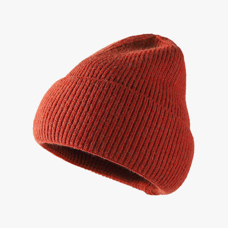 Thermal Solid Knit Hat-HATS-[Adult]-[Female]-Rust-One Size-2022 Online Blue Zone Planet