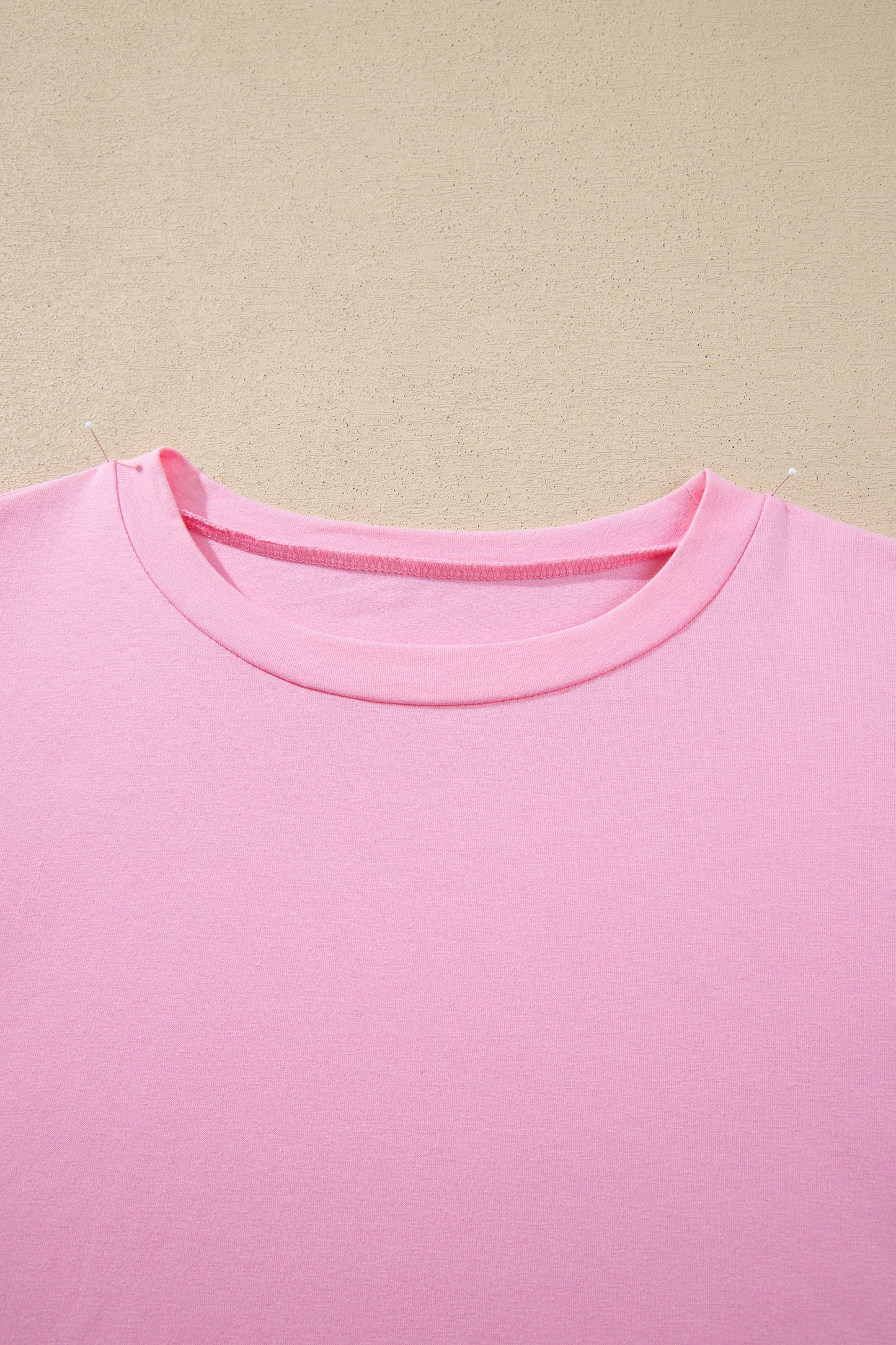 Pink Long Sleeve Sequin Round Neck Pullover Top-Tops/Long Sleeve Tops-[Adult]-[Female]-2022 Online Blue Zone Planet