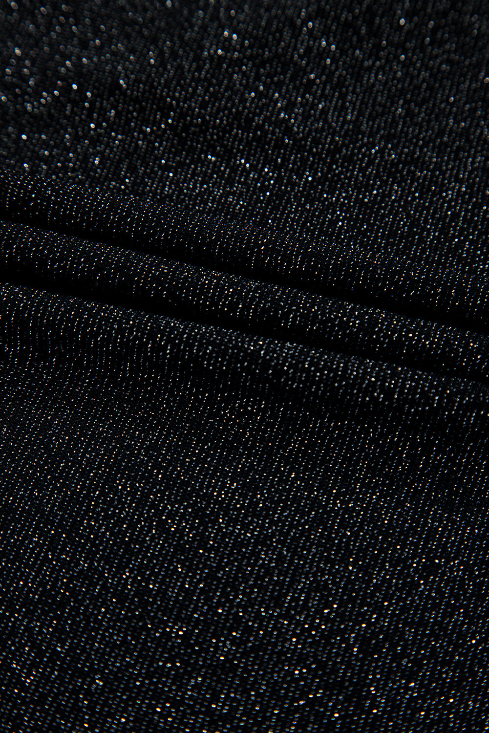 Black Bow Decor Glittery Short Sleeve Top-Tops/Tops & Tees-[Adult]-[Female]-2022 Online Blue Zone Planet