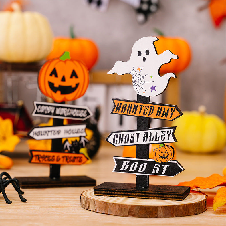 2-Piece Halloween Element Decor Ornaments BLUE ZONE PLANET