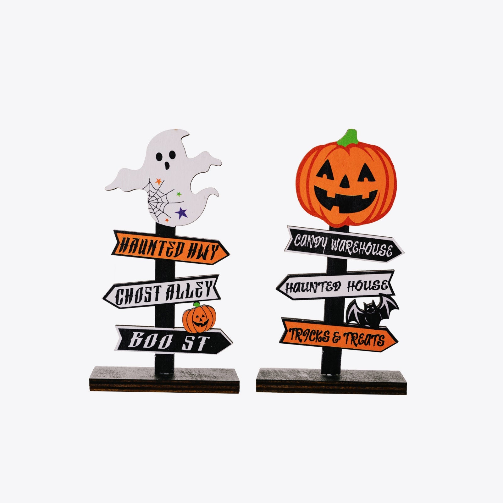 2-Piece Halloween Element Decor Ornaments BLUE ZONE PLANET