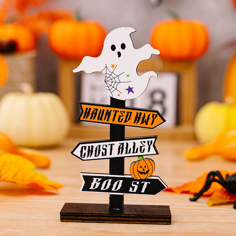2-Piece Halloween Element Decor Ornaments BLUE ZONE PLANET