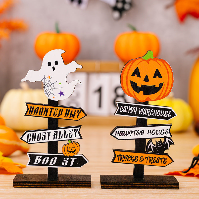 2-Piece Halloween Element Decor Ornaments BLUE ZONE PLANET