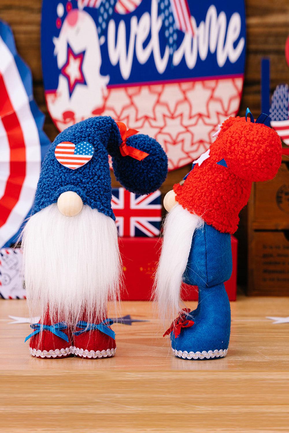 2-Piece Independence Day Knit Beard Gnomes BLUE ZONE PLANET