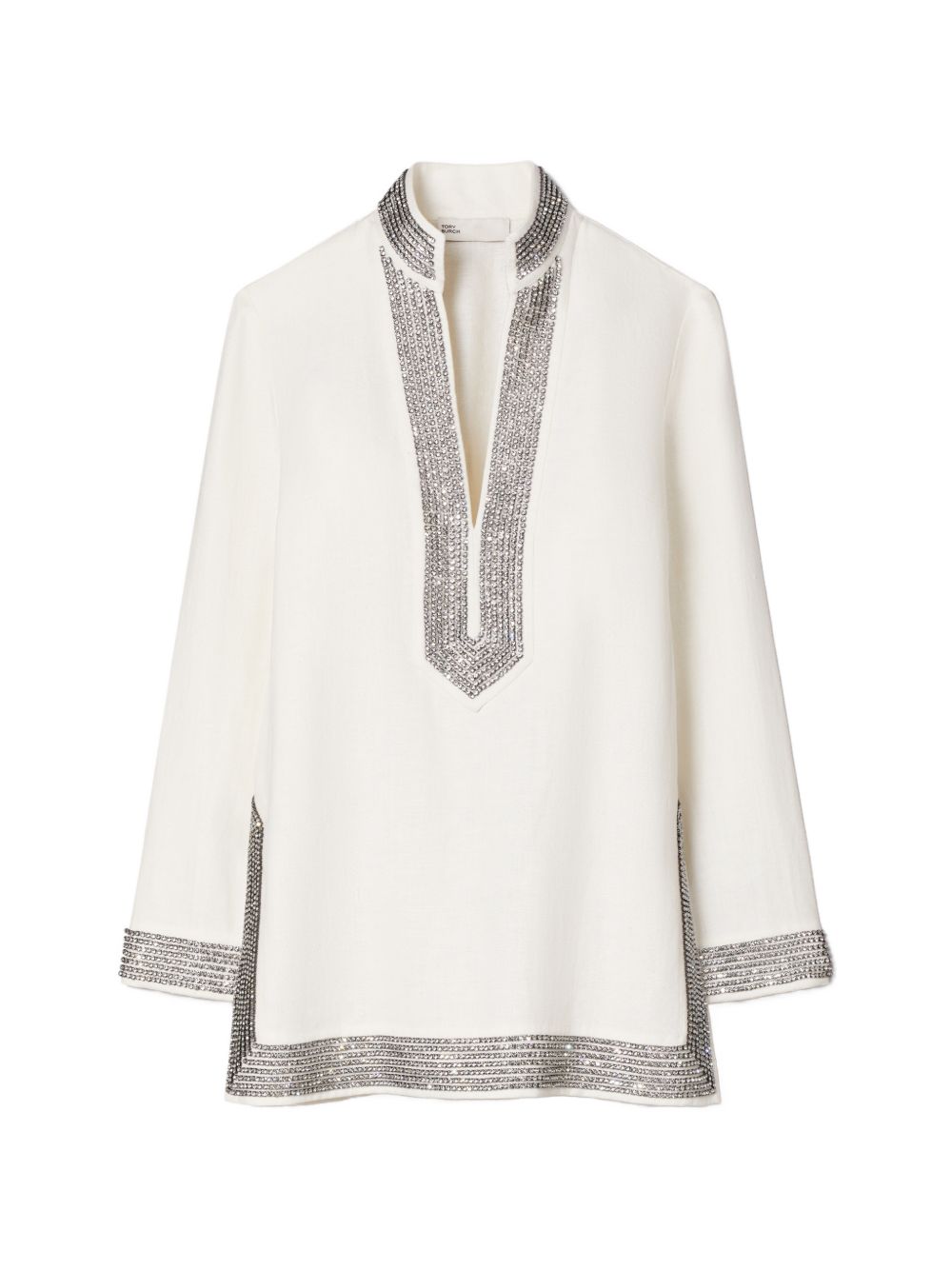 Tory Burch Dress-TOPS / DRESSES-[Adult]-[Female]-M-Ivory-2022 Online Blue Zone Planet