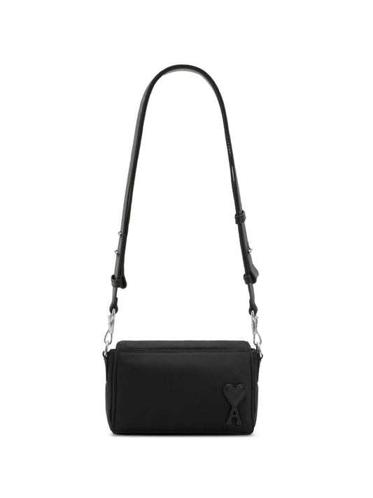 Ami Paris Padded Canvas Bag-Shoulder-[Adult]-[Female]-2022 Online Blue Zone Planet