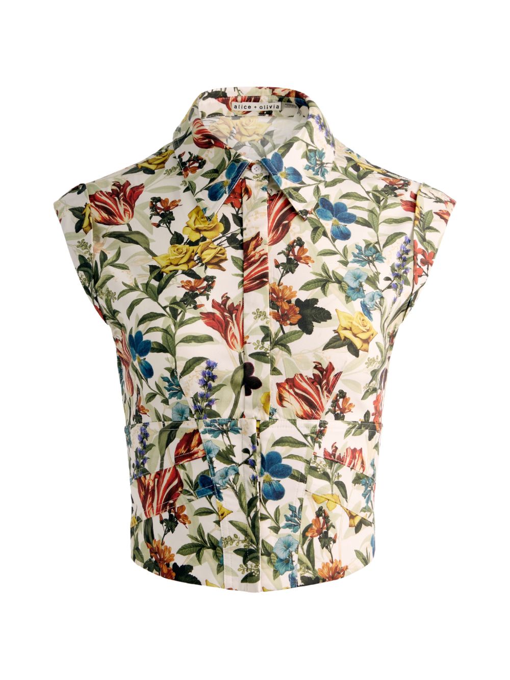 Alice + Olivia Shirt-Shirts-[Adult]-[Female]-2022 Online Blue Zone Planet