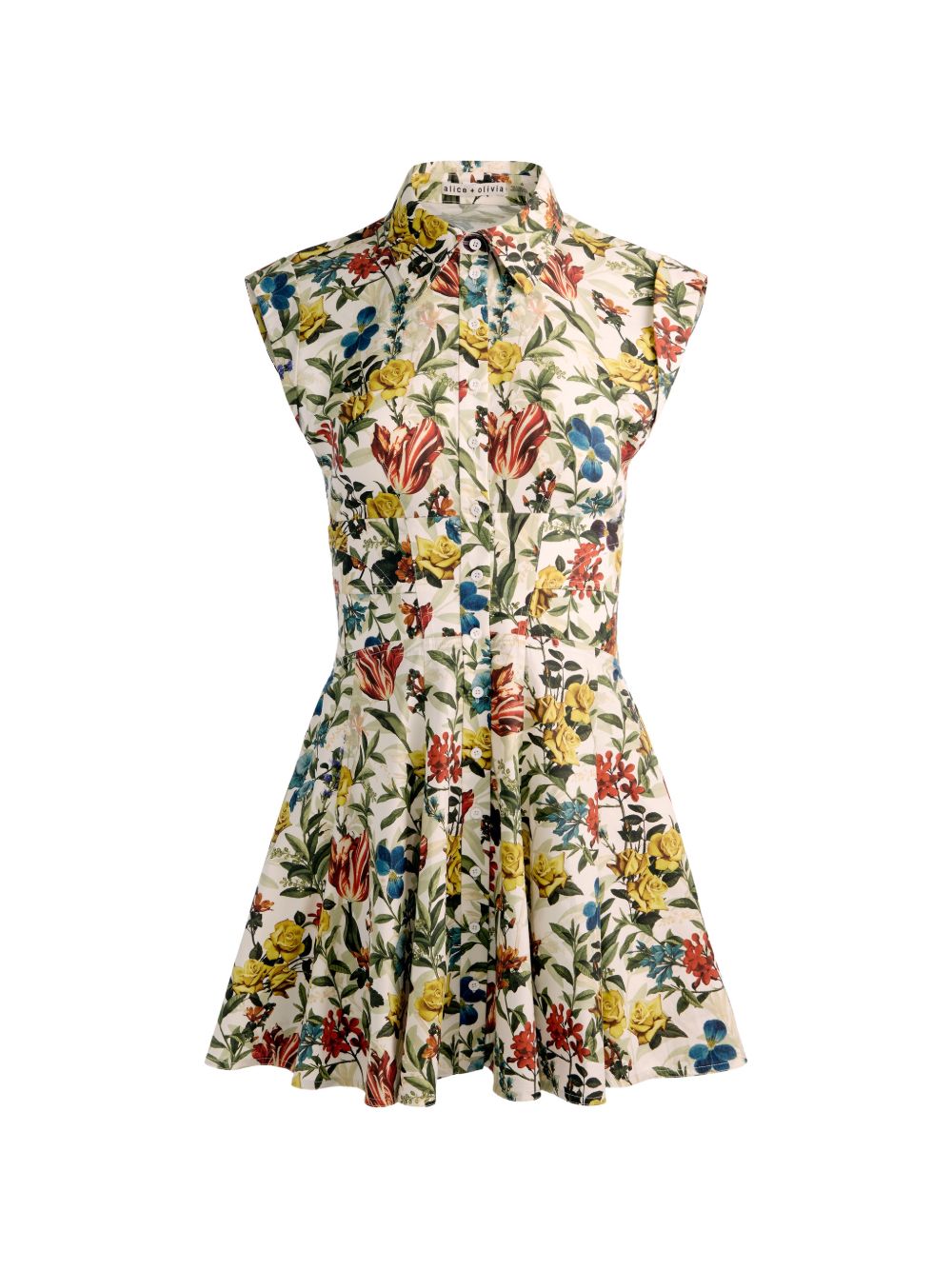 Alice + Olivia Dress-TOPS / DRESSES-[Adult]-[Female]-2-Ivory-2022 Online Blue Zone Planet