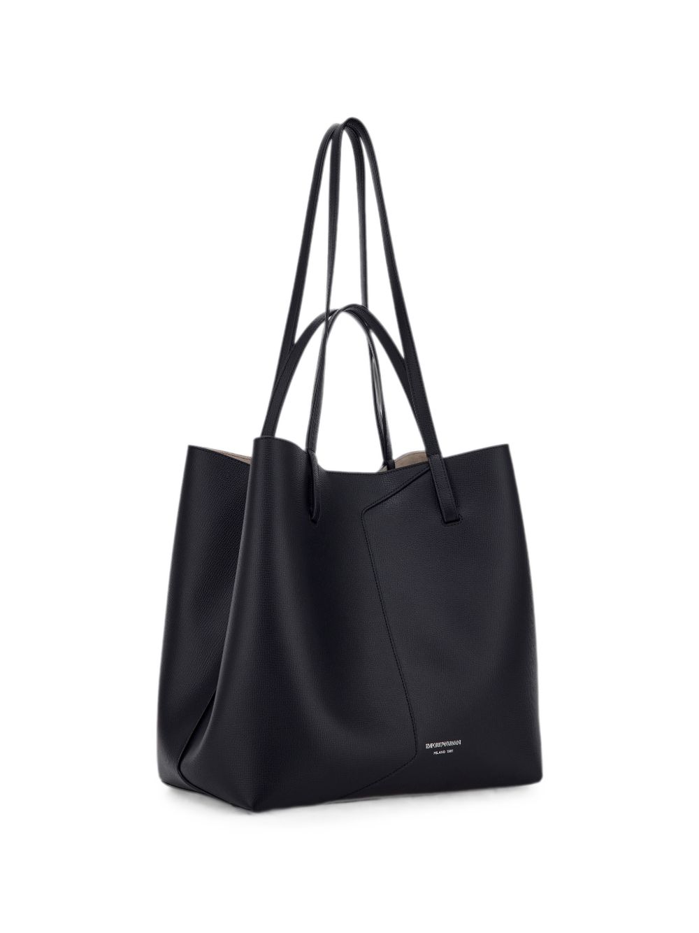Emporio Armani Large Tote-Shopper-[Adult]-[Female]-UNI-BLACK-2022 Online Blue Zone Planet