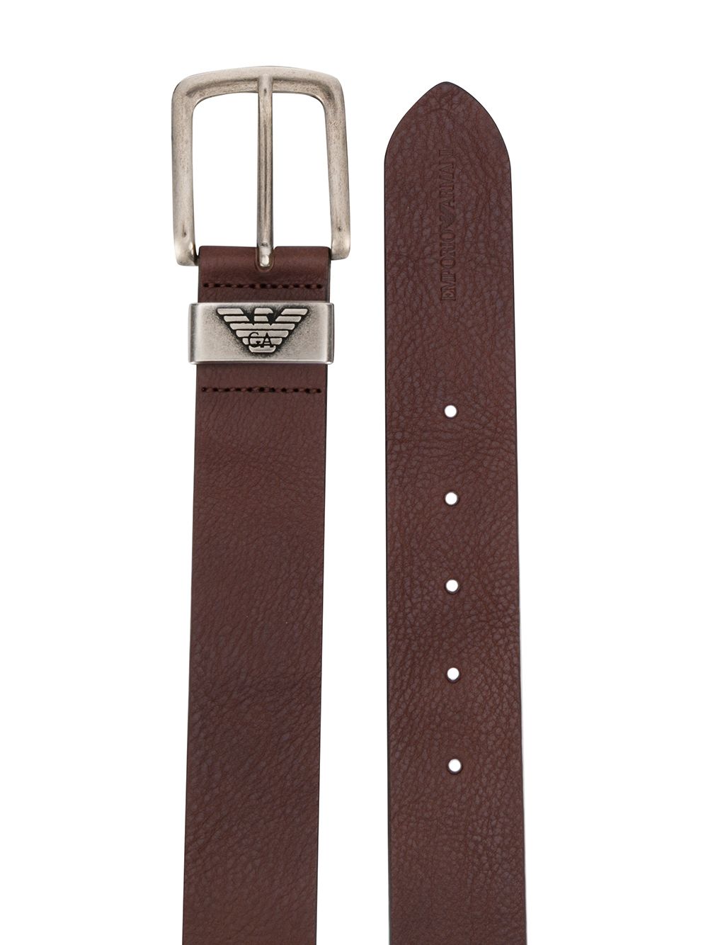 Emporio Armani Logo Belt-Belts-[Adult]-[Female]-2022 Online Blue Zone Planet