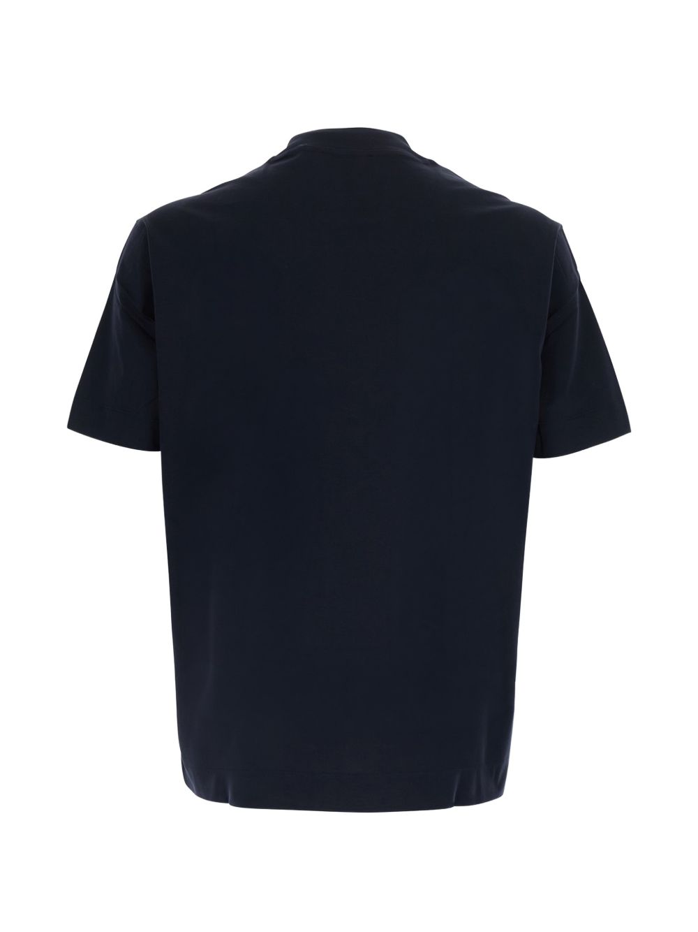 Emporio Armani Logo T-Shirt-Topwear-[Adult]-[Female]-2022 Online Blue Zone Planet