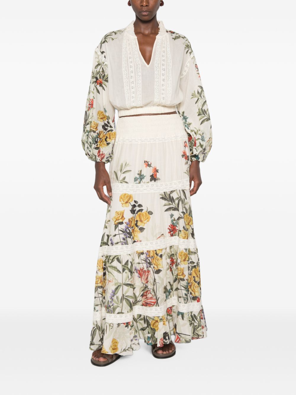 Alice + Olivia Blouse-Shirts-[Adult]-[Female]-2022 Online Blue Zone Planet