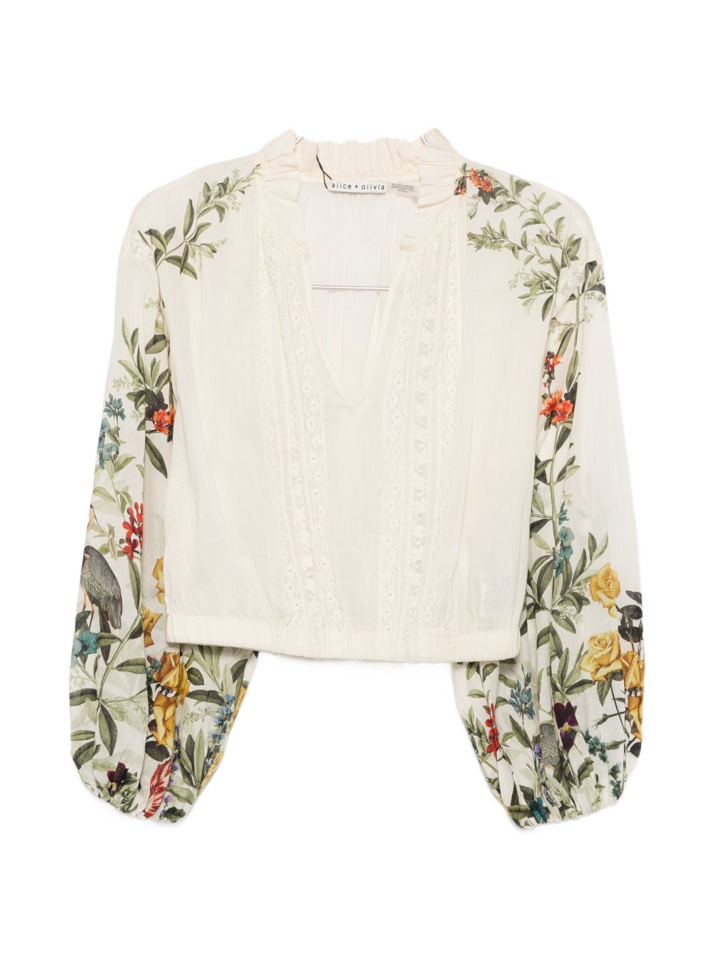 Alice + Olivia Blouse-Shirts-[Adult]-[Female]-2022 Online Blue Zone Planet