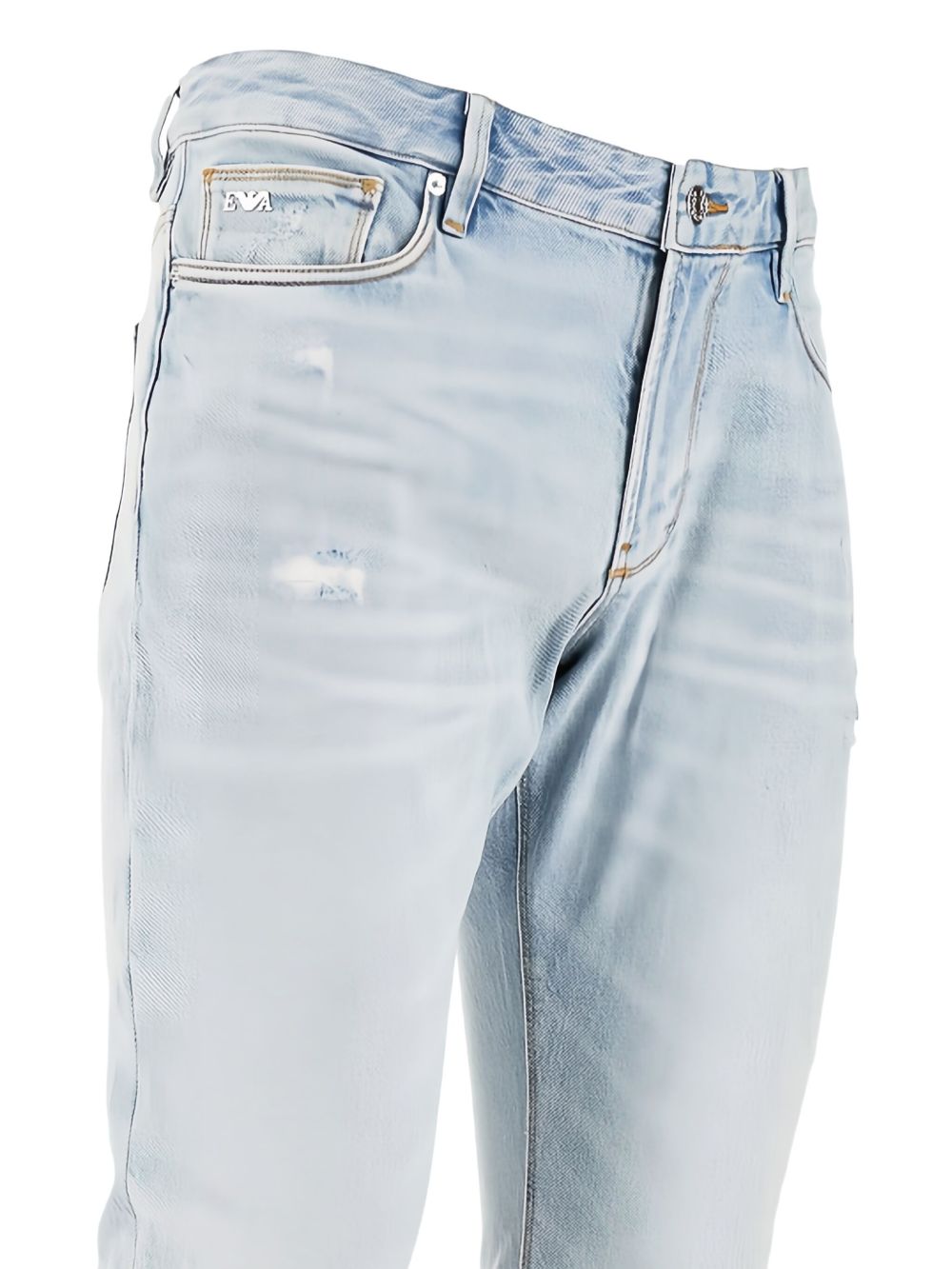Emporio Armani Jeans-Jeans-[Adult]-[Female]-2022 Online Blue Zone Planet