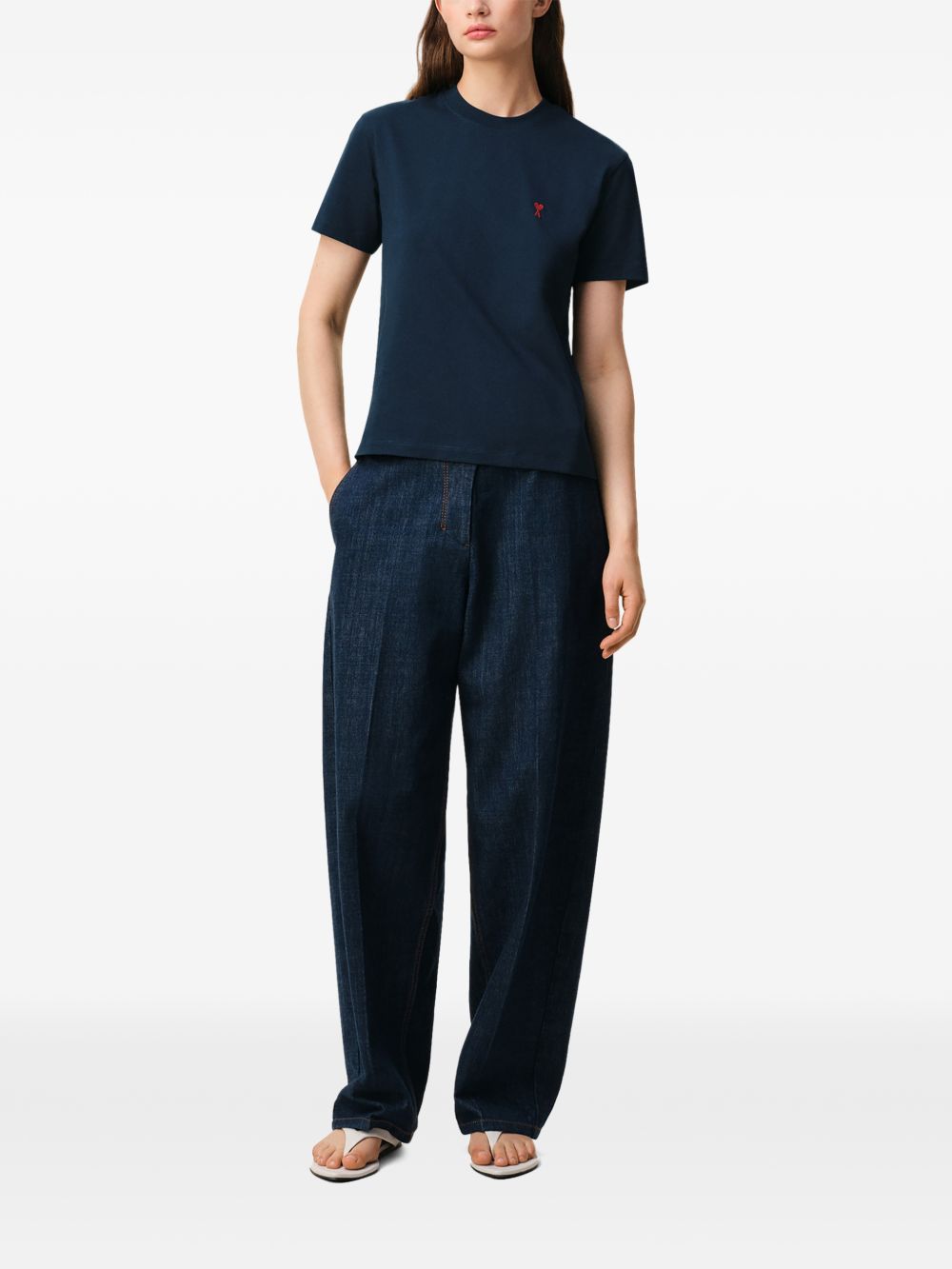 Ami Paris Shirt-Topwear-[Adult]-[Female]-2022 Online Blue Zone Planet