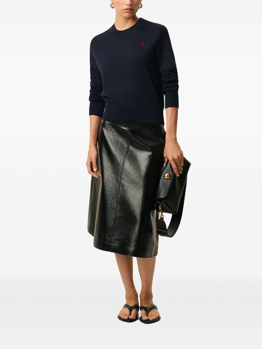 Ami Paris Sweater-TOPS / DRESSES-[Adult]-[Female]-2022 Online Blue Zone Planet